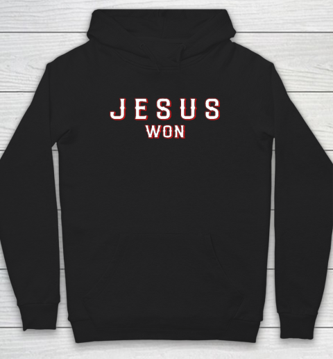 Jesus Won Texas Hoodie
