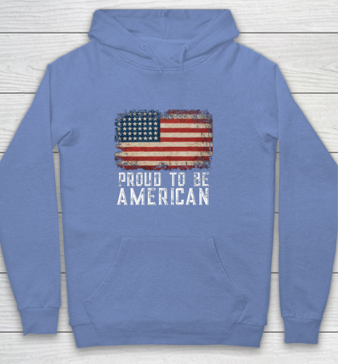 Proud American Patriotic USA Flag Youth Hoodie 8