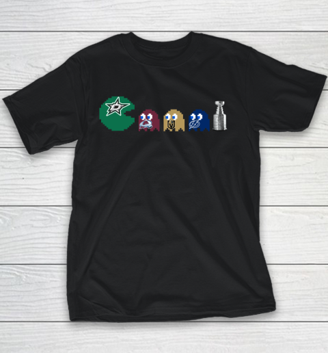 Dallas Stars x Pacman Create History For Stanley Cup Youth T-Shirt