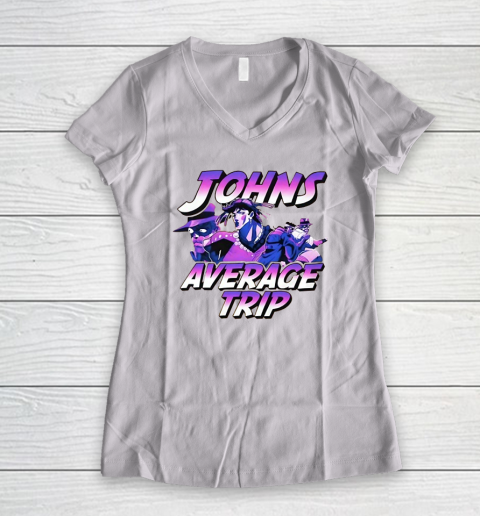 John's Average Trip Women's V-Neck T-Shirt