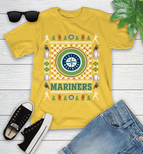 Seattle Mariners Merry Christmas MLB Baseball Loyal Fan Ugly Shirt 109