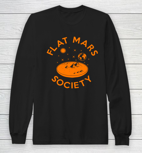 Flat Mars Society Shirt Long Sleeve T-Shirt