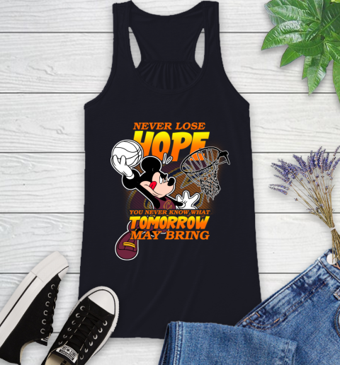 Cleveland Cavaliers NBA Basketball Mickey Disney Never Lose Hope Racerback Tank - Image 10