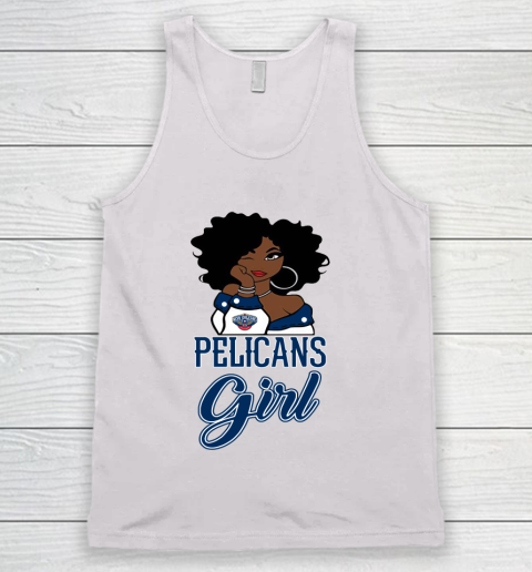 New Orleans Pelicans Girl NBA Tank Top 2