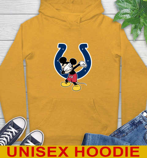 Indianapolis Colts NFL Football Dabbing Mickey Disney Sports Hoodie 3