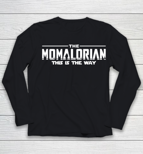 The Momalorian Mother's Day 2020 This is the Way Youth Long Sleeve