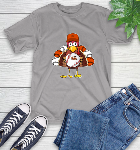 Baltimore Orioles Turkey thanksgiving T-Shirt 6