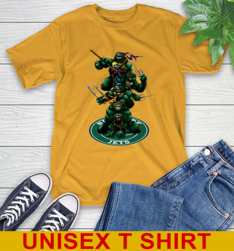 NFL Football New York Jets Teenage Mutant Ninja Turtles Shirt T-Shirt 3