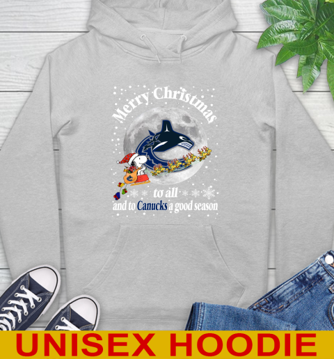 Vancouver Canucks Merry Christmas To All And To Canucks A Good Season NHL Hockey Sports Hoodie 6