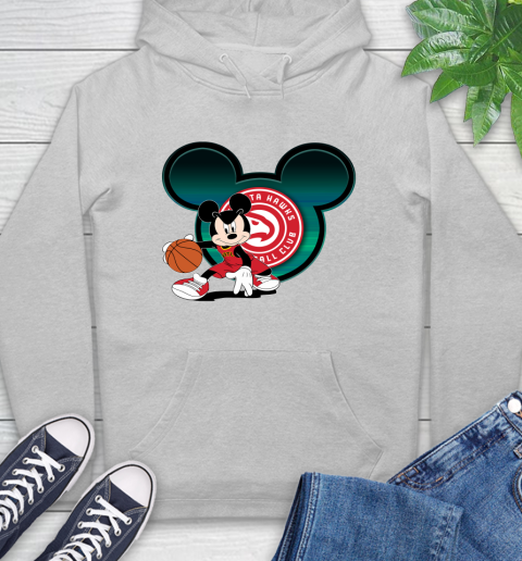 NBA Atlanta Hawks Mickey Mouse Disney Basketball Hoodie 6