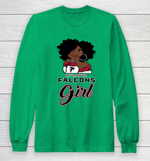 Atlanta Falcons Girl NFL Long Sleeve T-Shirt 7