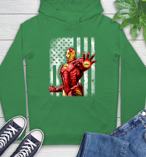 La Clippers Nba Basketball Iron Man Avengers American Flag Shirt