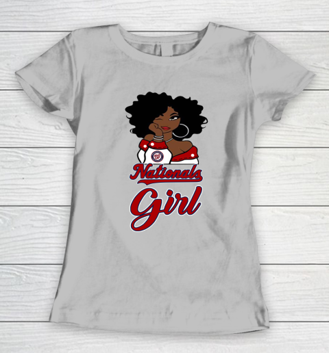 Washington Nationalss Girl MLB Women's T-Shirt 6