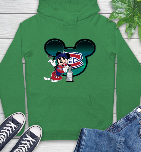 NHL Montreal Canadiens Stanley Cup Mickey Mouse Disney Hockey T Shirt Hoodie 8