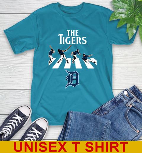 MLB Baseball Detroit Tigers The Beatles Rock Band Shirt T-Shirt 9