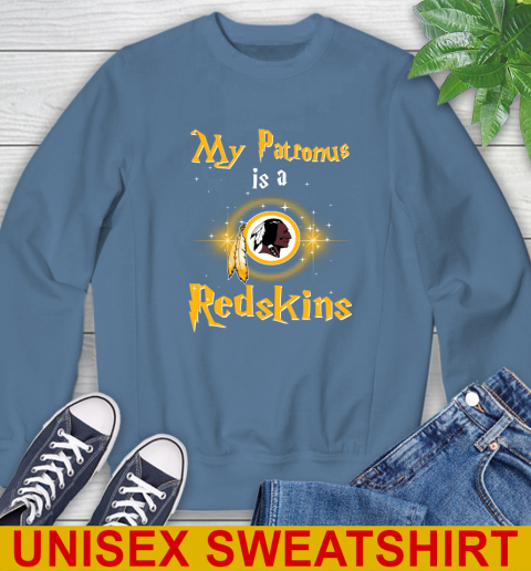 NFL Football Harry Potter My Patronus Is A Washington Redskins Sweatshirt 10