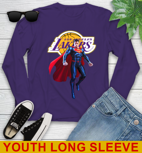 NBA Awesome Superman Basketball Sports Los Angeles Lakers 126