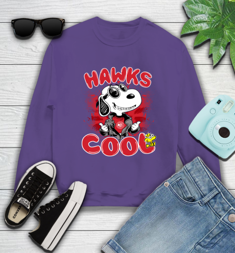 NBA Basketball Atlanta Hawks Cool Snoopy Shirt Sweatshirt 4