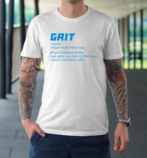 Grit Lions Definition Shirt Funny Detroit City T-Shirt