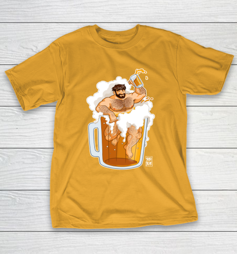 ADAM LIKES A BIG BEER LGBT Gay Pride T-Shirt 2