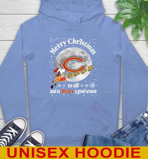 Chicago Bears Merry Christmas To All And To Bears A Good Season NFL Football Sports Hoodie 11