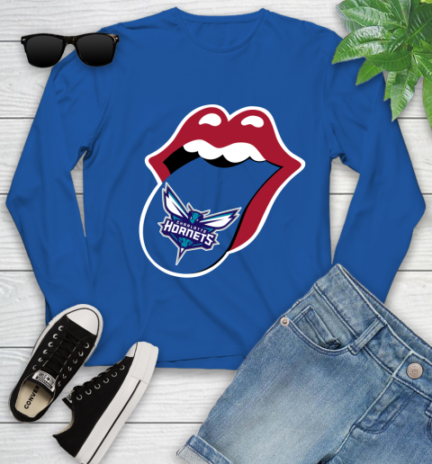 Charlotte Hornets NBA Basketball Lips I Root For My Team Adoring Fan 133