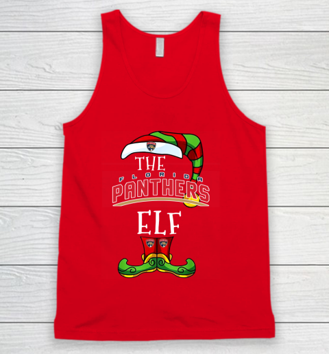 Florida Panthers Christmas ELF Funny NHL Tank Top 5