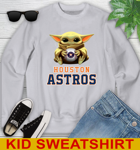MLB Baseball Houston Astros Star Wars Baby Yoda Shirt 116