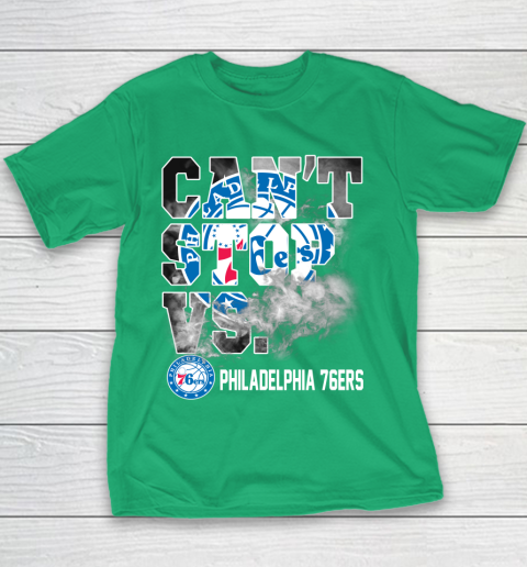 NBA Philadelphia 76ers Basketball Can't Stop Vs Youth T-Shirt 3