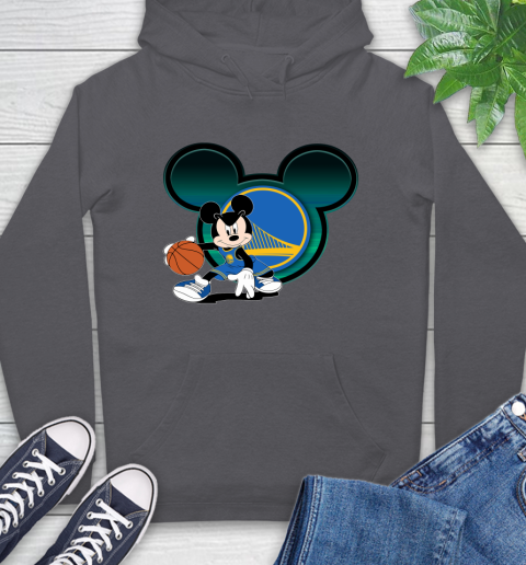 NBA Golden State Warriors Mickey Mouse Disney Basketball Hoodie 7