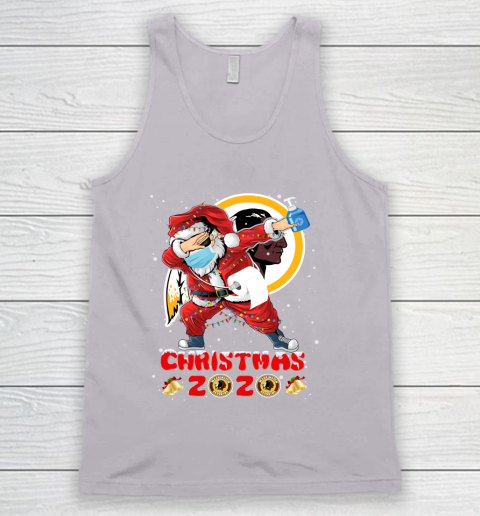 Washington Redskins Funny Santa Claus Dabbing Christmas 2020 NFL Tank Top 3