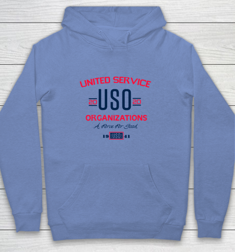 USO 2020 United Service Organizations Youth Hoodie 8 USO 2020 United Service Organizations Youth Hoodie - Image 8