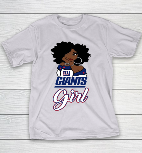New York Giants Girl NFL Youth T-Shirt 5