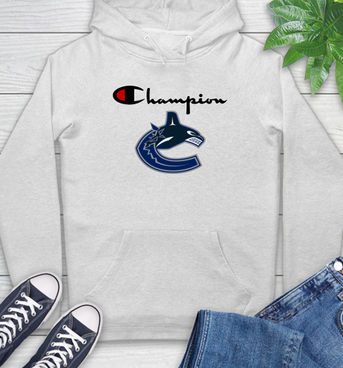 NHL Hockey Vancouver Canucks Champion Shirt Hoodie