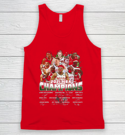 Milwaukee Bucks Championship shirt Milwaukee Basketball Bucks Finals 2021 Tank Top 5