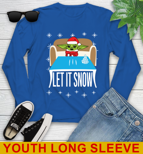 Christmas Baby Yoda And Cocaine Let It Snow Star Wars Shirts 126