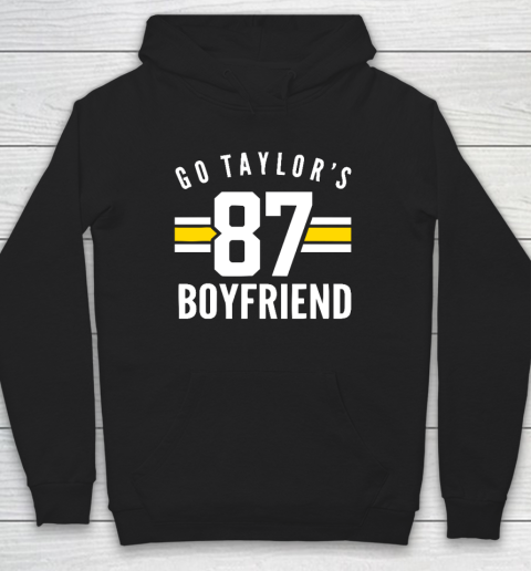 Go Taylors Boyfriend Football Funny Go Taylor's Hoodie