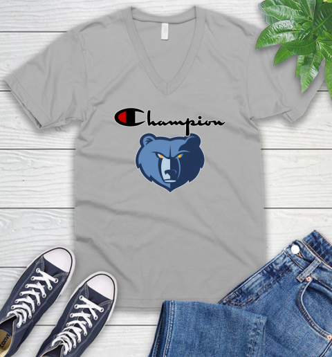 NBA Basketball Memphis Grizzlies Champion Shirt V-Neck T-Shirt 2