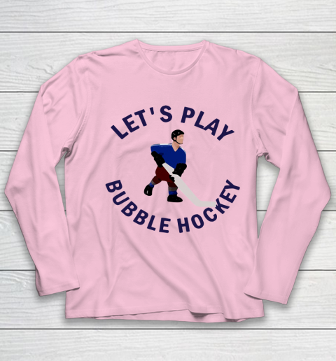 Bubble Hockey Let's Play Youth Long Sleeve - Image 7