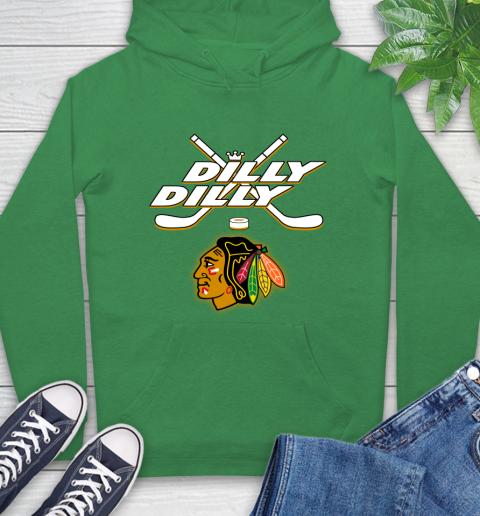 NHL Chicago Blackhawks Dilly Dilly Hockey Sports Hoodie 8