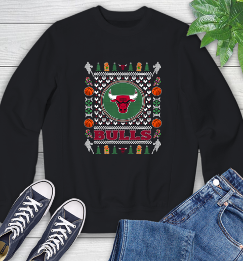 Chicago Bulls Merry Christmas NBA Basketball Loyal Fan Ugly Shirt 25
