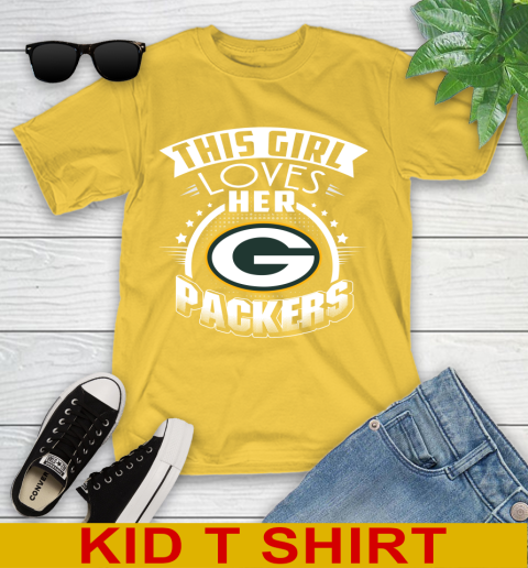 Green Bay Packers NFL Football This Girl Loves Her Team 105