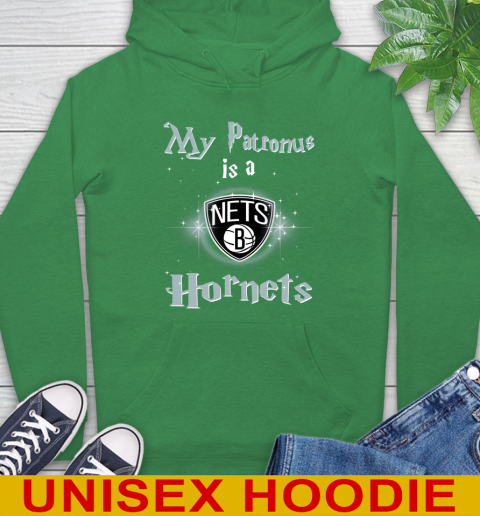 NBA Basketball Harry Potter My Patronus Is A Brooklyn Nets Hoodie 8