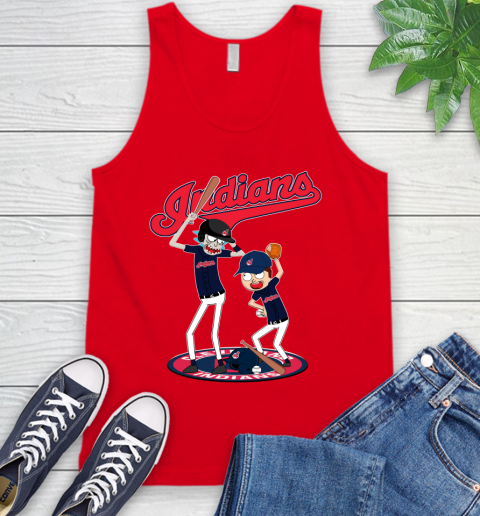 MLB Cleveland Indians Rick And Morty Baseball 75