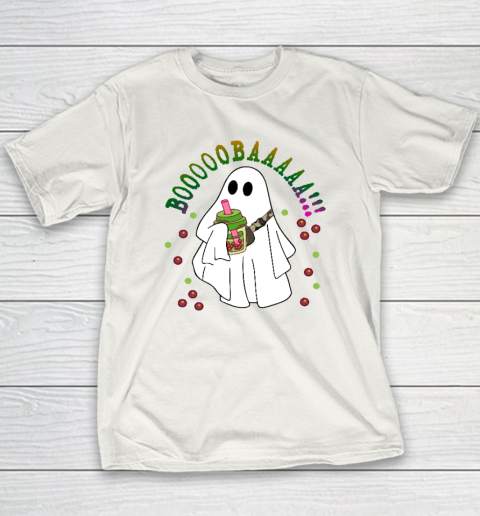 Halloween Ghost Boobaa Funny Youth T-Shirt