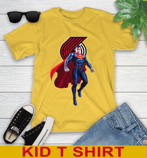 NBA Awesome Superman Basketball Sports Portland Trail Blazers 108