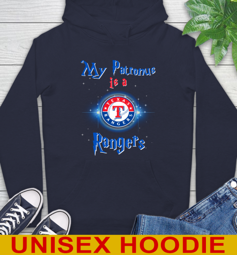 MLB Baseball Harry Potter My Patronus Is A Texas Rangers Hoodie 3