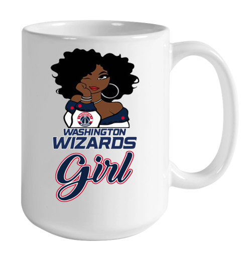 Washington Wizards Girl NBA Color Changing Mug 15oz 2