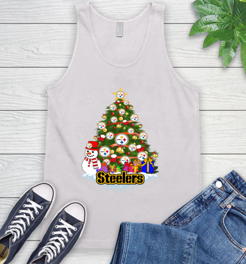 Pittsburgh Steelers Merry Christmas NFL Football Sports Tank Top