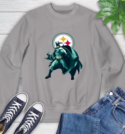 NFL Batman Football Sports Pittsburgh Steelers Sweatshirt 5